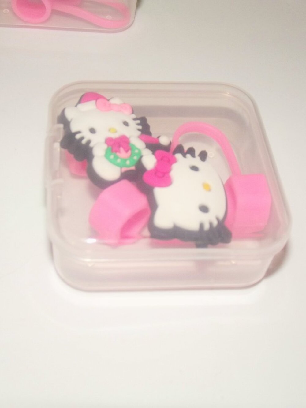 2 Pack Sanrio Hello Kitty and Friends Straw Toppers in Unopened Case